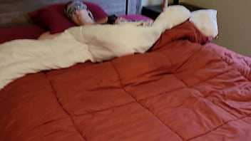 Stepmom Mistakes Her Son For Her Husband And Rides His Cock Until He Paints Her Face With His Cum.
