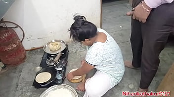 Indian Aunty’s Spicy Kitchen Rendezvous With Stepson