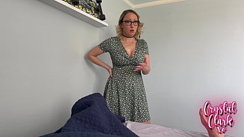 Stepmom’s Feverish Touch Soothes My Aching Body