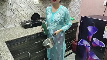 Desi Indian Milf With Huge Tits Gives Her Stepson A Raw Kitchen Pounding Lesson In Hindi