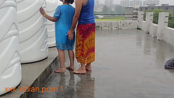 Sultry Indian Bhabhi’s Rain-drenched Tits Get Ravaged In Steamy Fuck Session