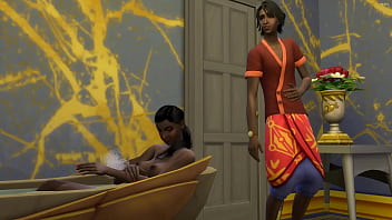 Stepmom And Stepson Share A Steamy, Forbidden Bath Encounter
